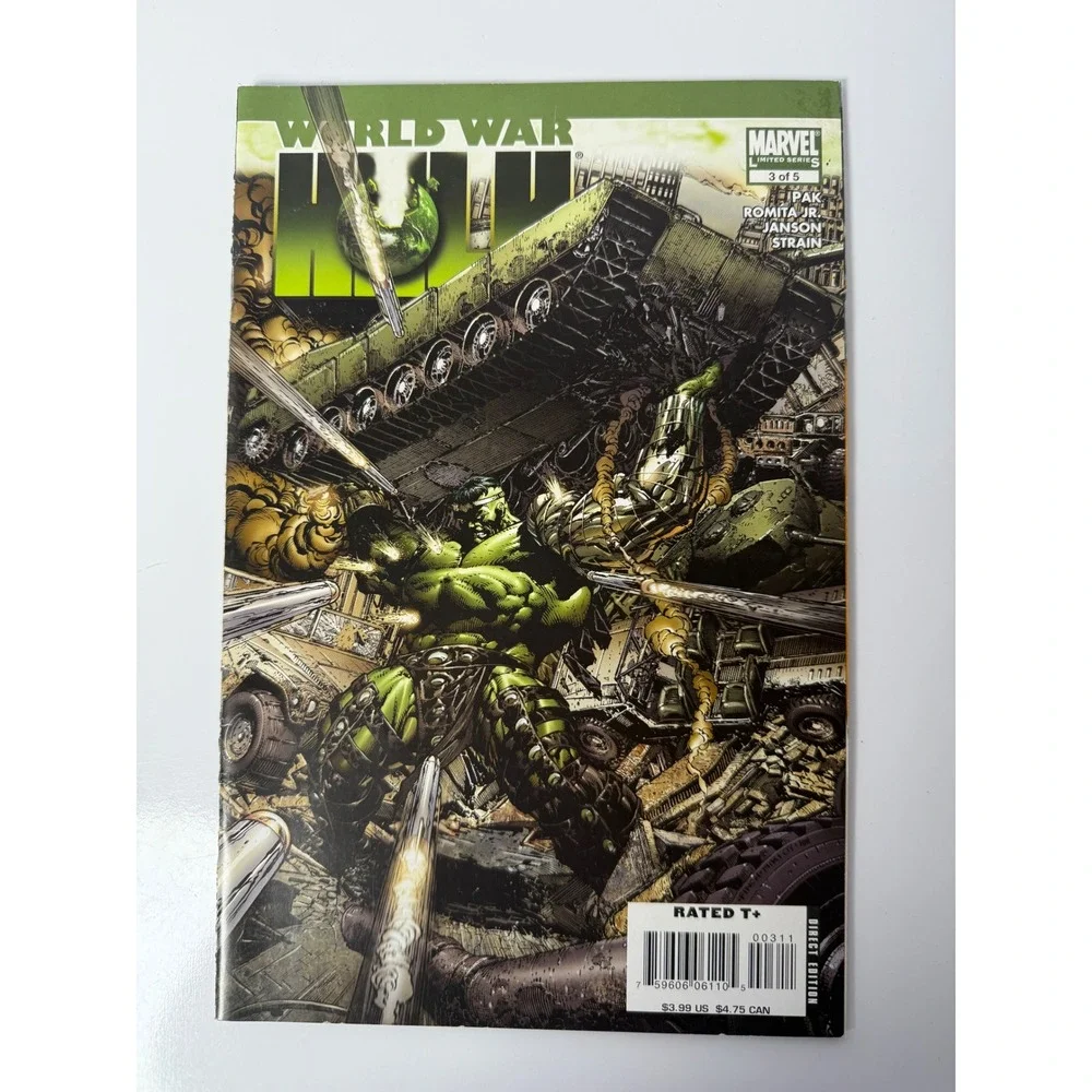 Marvel Comics World War Hulk 3 of 5 Greg Pak John Romita Jr 2007